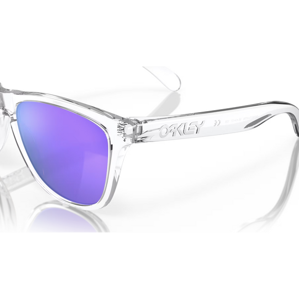 Сонцезахисні окуляри Oakley Frogskins Polished Clear/Prizm Violet 2200000110732 фото