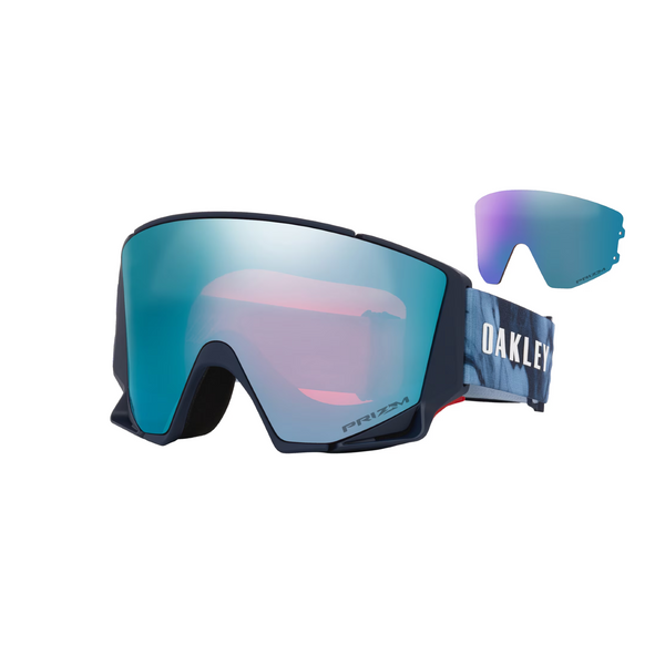 Гірськолижна маска Oakley Flow Scape M Aleksander Kilde Signature/Prizm Sapphire Iridium&Prizm Iced Iridium 0888392669667 фото