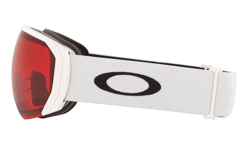 Гірськолижна маска Oakley Flight Path XL Matte White/Prizm Rose 2200000120151 фото
