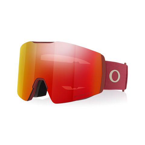 Гірськолижна маска Oakley Fall Line L Iron Red/Prizm Torch Iridium 0888392681973 фото