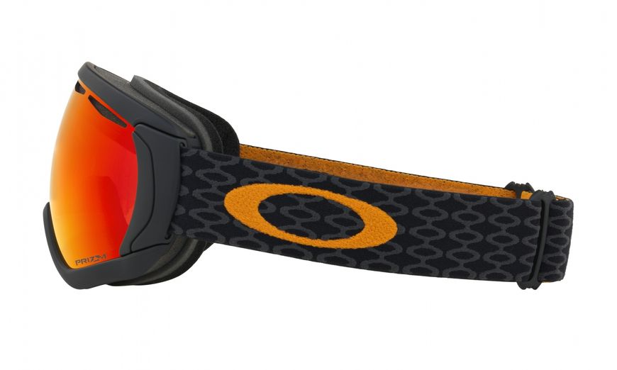 Гірськолижна маска Oakley Canopy Skygger Black Orange/Prizm Torch Iridium 2200000047724 фото