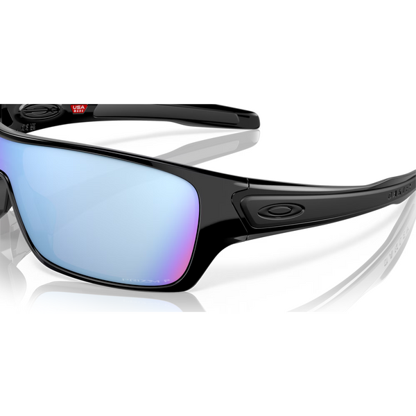 Сонцезахисні окуляри Oakley Turbine Rotor Polished Black/Prizm Deep Water Polarized 0888392191090 фото