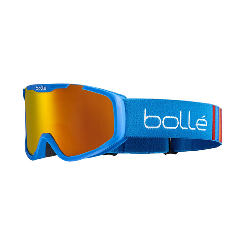 Дитяча гірськолижна маска Bolle Rocket Plus Race Blue Matte/Sunrise 0848391093436 фото