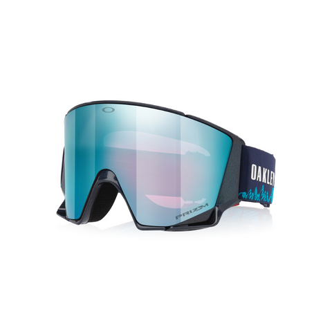 Гірськолижна маска Oakley Flow Scape L (Mikaela Shiffrin Signature Series) Space Dust Abyss/Prizm Sapphire Iridium&Prizm Iced Iridium 0888392686473 фото