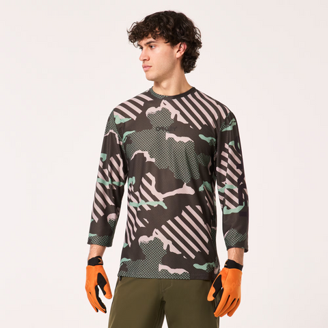Велофутболка Oakley Ride Free LS Jersey 8056153292542 фото
