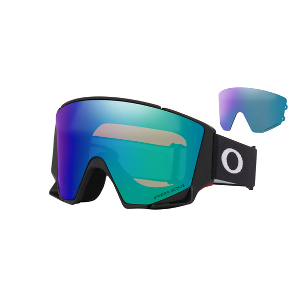 Гірськолижна маска Oakley Flow Scape M Matte Black/Prizm Argon Iridium&Prizm Iced Iridium 0888392669674 фото