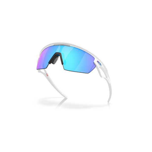 Сонцезахисні окуляри Oakley Sphaera Matte White/Prizm Sapphire Polarized 0888392619174 фото