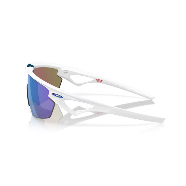 Сонцезахисні окуляри Oakley Sphaera Matte White/Prizm Sapphire Polarized 0888392619174 фото