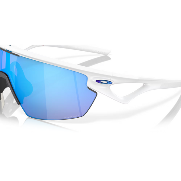 Сонцезахисні окуляри Oakley Sphaera Matte White/Prizm Sapphire Polarized 0888392619174 фото