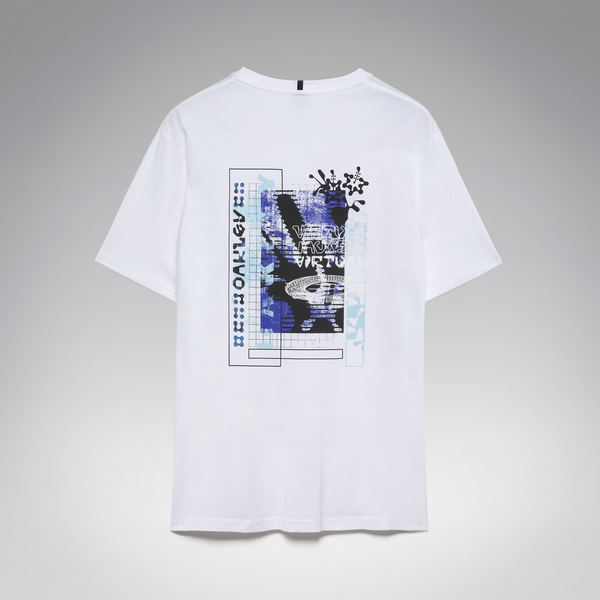 Футболка Oakley Futurescape Logo Hibiscus Tee 8056153911559 фото