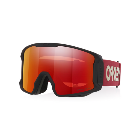 Гірськолижна маска Oakley Line Miner L Black/Prizm Torch Iridium 0888392682222 фото