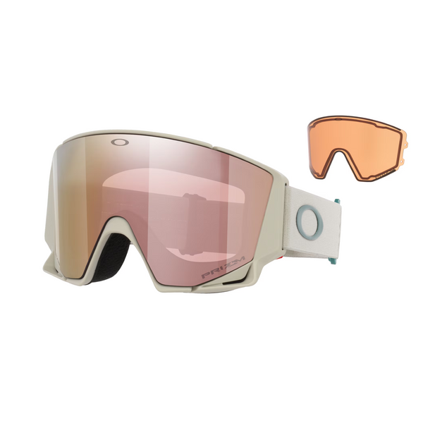 Гірськолижна маска Oakley Flow Scape M Cool Grey/Prizm Rose Gold Iridium&Prizm Persimmon 0888392682727 фото