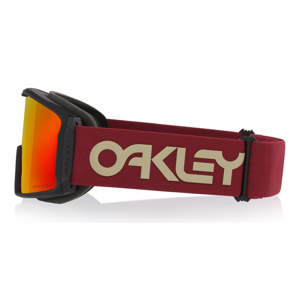 Гірськолижна маска Oakley Line Miner L Black/Prizm Torch Iridium 0888392682222 фото