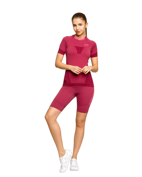 Жіноча бігова футболка X-Bionic Invent Run Speed Shirt SH SL Woman 7613418003735 фото