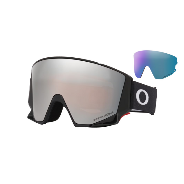 Гірськолижна маска Oakley Flow Scape M Matte Black/Prizm Black Iridium&Prizm Iced Iridium 0888392669681 фото