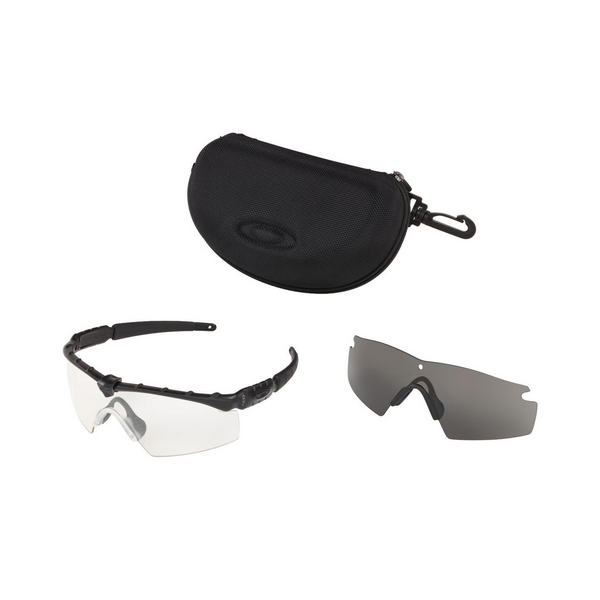 Балістичні окуляри Oakley SI Ballistic M Frame 3.0 Matte Black Clear/Grey 0888392353122 фото