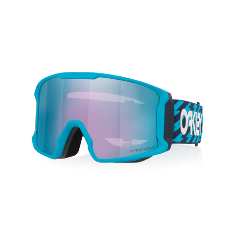 Гірськолижна маска Oakley Line Miner L Flo Blue/Prizm Sapphire Iridium 0888392682260 фото