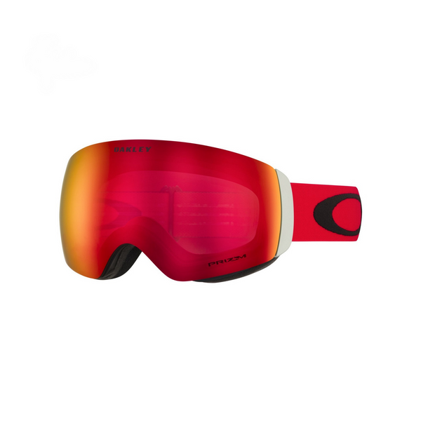 Гірськолижна маска Oakley Flight Deck XM Red Black/Prizm Torch Iridium 2200000090522 фото