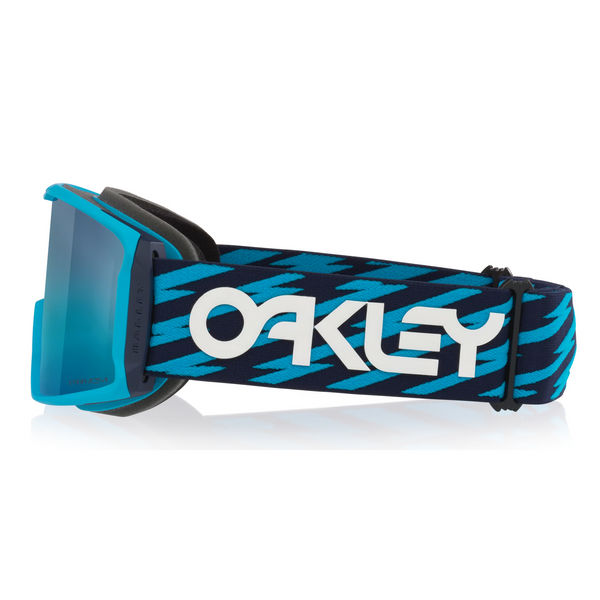 Гірськолижна маска Oakley Line Miner L Flo Blue/Prizm Sapphire Iridium 0888392682260 фото