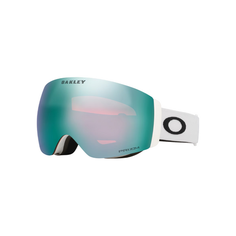 Гірськолижна маска Oakley Flight Deck Pro M Matte White/Prizm Sapphire Iridium&Prizm Iced Iridium 0888392674159 фото