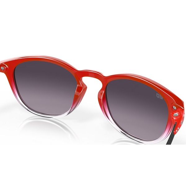 Сонцезахисні окуляри Oakley Pitchman R Fabio Quartararo Collection Red Fade/Prizm Grey Gradient 2200000188106 фото