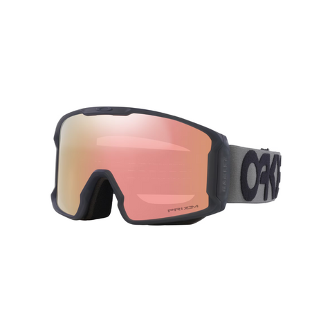 Гірськолижна маска Oakley Line Miner L Matte Forged Iron/Prizm Rose Gold Iridium 0888392598240 фото