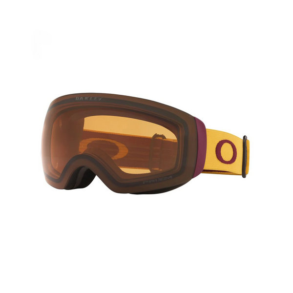 Гірськолижна маска Oakley Flight Deck XM Mustard Yellow Grenache/Prizm Persimmon 2200000154118 фото