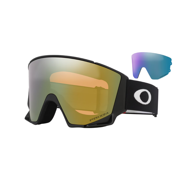 Гірськолижна маска Oakley Flow Scape L Matte Black/Prizm Sage Gold Iridium&Prizm Iced Iridium 0888392668271 фото