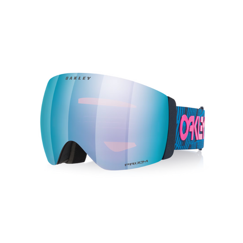 Гірськолижна маска Oakley Flight Deck Pro L Blue Rips B1B/Prizm Sapphire Iridium&Prizm Iced Iridium 0888392682796 фото