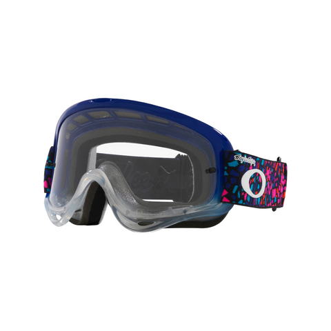 Маска для мотокросу та MTB Oakley O-Frame MX (Troy Lee Designs Series) Tessell Blue/Clear 0888392609694 фото