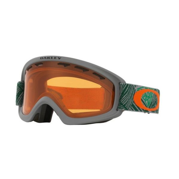 Дитяча гірськолижна маска Oakley O2 XS Geo Chaos Iron Green/Persimmon 2000049295014 фото