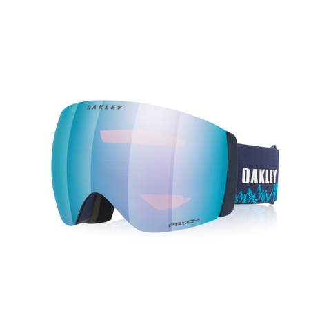 Гірськолижна маска Oakley Flight Deck Pro L (Mikaela Shiffrin Signature Series) Space Dust Abyss/Prizm Sapphire Iridium&Prizm Iced Iridium 0888392686510 фото