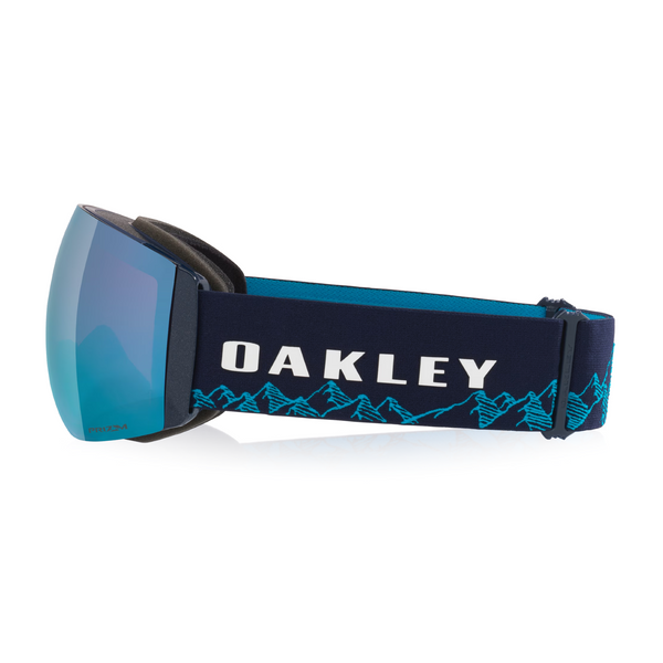 Гірськолижна маска Oakley Flight Deck Pro L (Mikaela Shiffrin Signature Series) Space Dust Abyss/Prizm Sapphire Iridium&Prizm Iced Iridium 0888392686510 фото