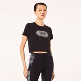 Жіноча футболка Oakley W Pursuit Crop Tee 8056153247184 фото