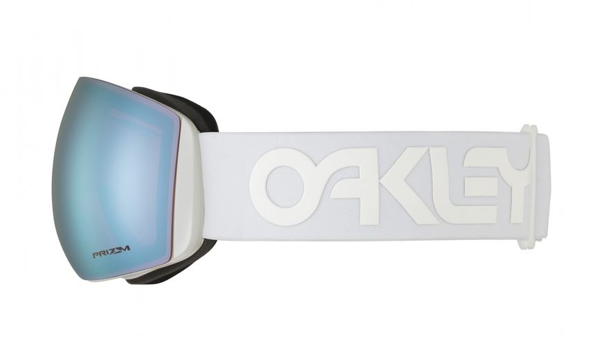 Гірськолижна маска Oakley Flight Deck Factory Pilot Whiteout/Prizm Sapphire Iridium 2200000090218 фото