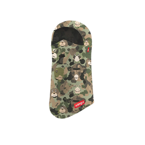 Дитяча балаклава Airhole Balaclava Junior Milk Fleece Monkey Camo 2200000189219 фото