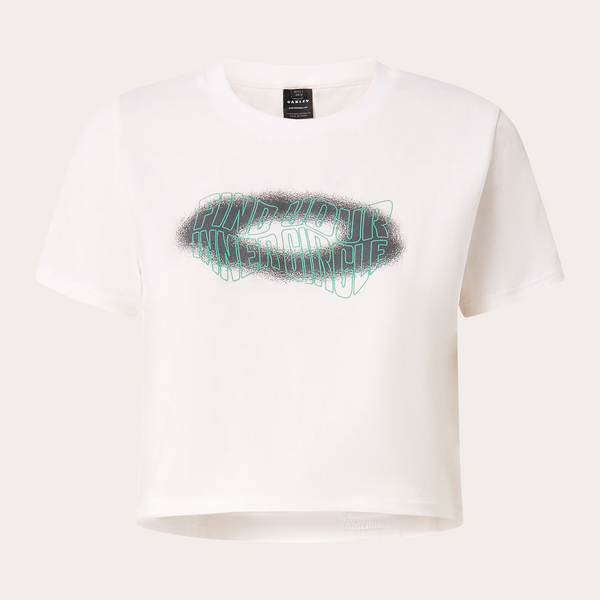 Жіноча футболка Oakley W Pursuit Crop Tee 8056153247207 фото