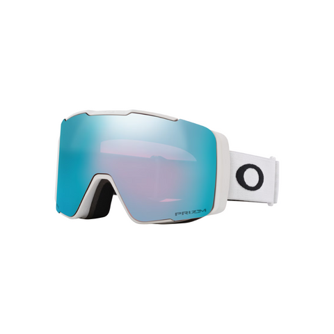 Гірськолижна маска Oakley Line Miner Pro M Matte White/Prizm Sapphire Iridium&Prizm Iced Iridium 0888392640734 фото
