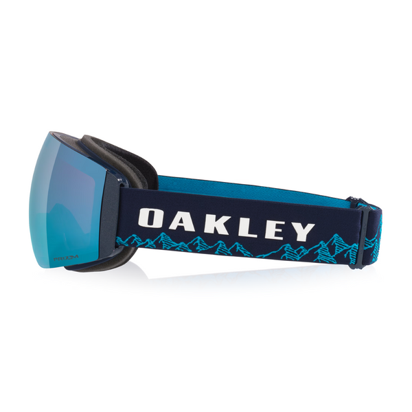 Гірськолижна маска Oakley Flight Deck Pro M (Mikaela Shiffrin Signature Series) Space Dust Abyss/Prizm Sapphire Iridium&Prizm Iced Iridium 0888392686503 фото