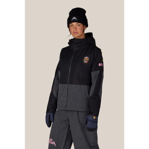 Жіноча гірськолижна куртка 686 Metallica Burning Skull Insulated Jacket 2200000193070 фото