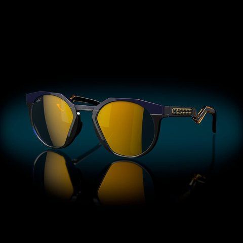 Сонцезахисні окуляри Oakley HSTN (Kylian Mbapp&eacute; Signature Series) Navy/Transparent Blue/Prizm 24k Polarized 0888392623317 фото