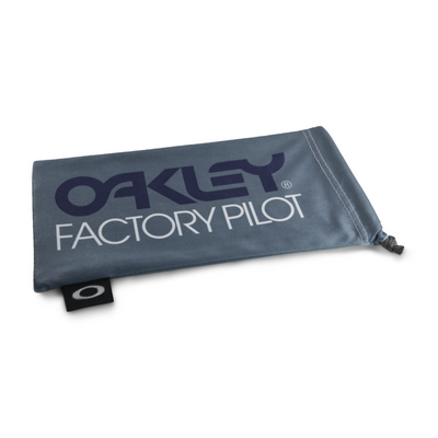 Чохол для окулярів Oakley Factory Pilot Grey/Black Microbag 2200000160447 фото