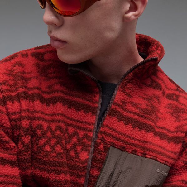 Флісова кофта Oakley Snowdrift Mountain Fire Sherpa 8051731140154 фото