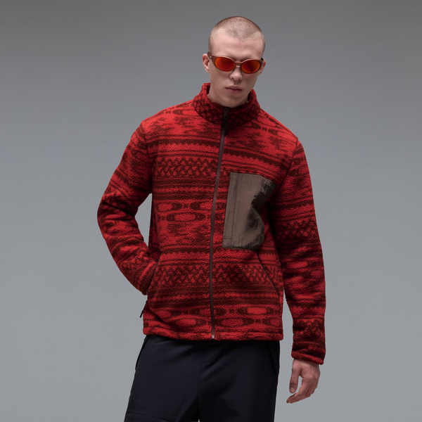 Флісова кофта Oakley Snowdrift Mountain Fire Sherpa 8051731140154 фото