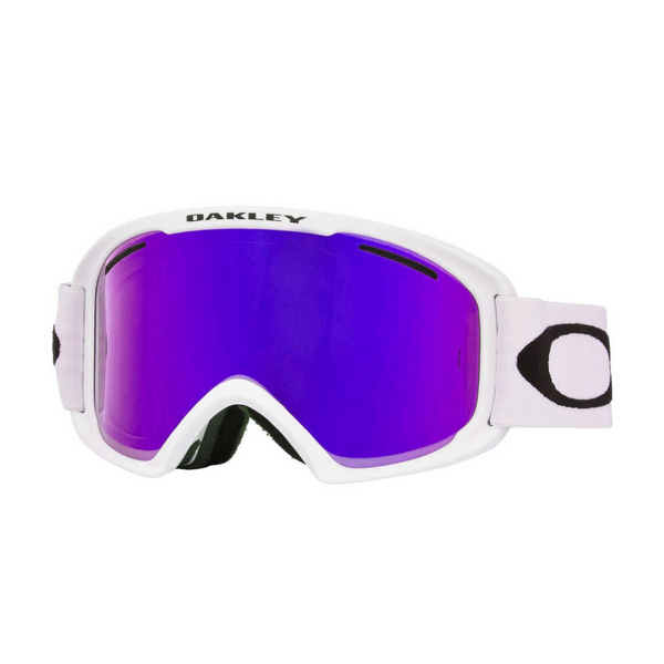 Гірськолижна маска Oakley O-Frame 2.0 Pro XL Matte White/Violet Iridium&Persimmon 2200000090775 фото
