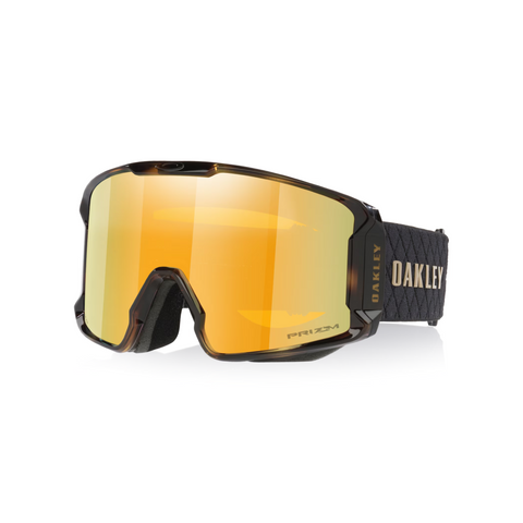 Гірськолижна маска Oakley Line Miner L (Su Yiming Signature Series) Brown Tortoise/Prizm 24K Iridium 0888392686596 фото
