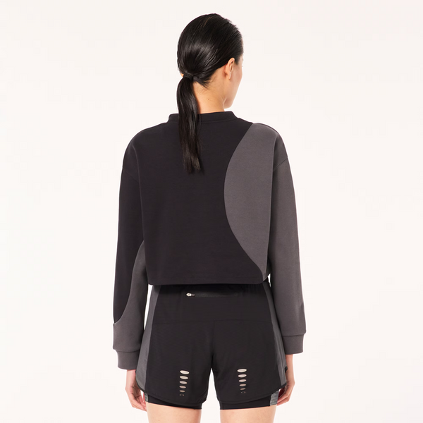 Жіноча кофта Oakley W Pursuit Cruise Crop Sweatshirt 8056153247276 фото