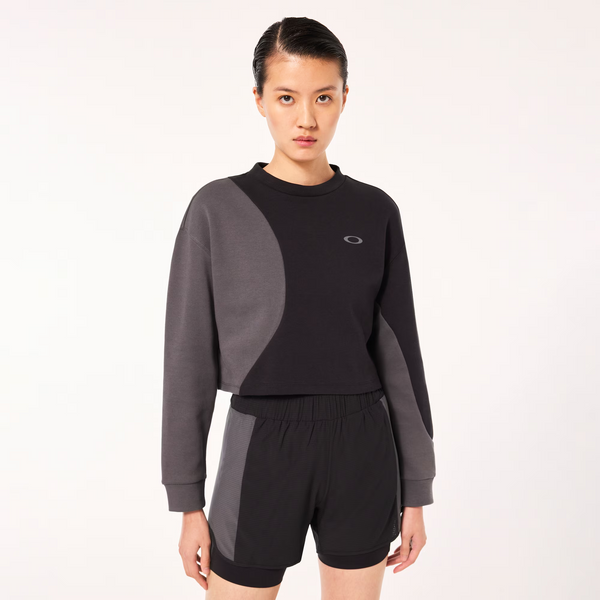 Жіноча кофта Oakley W Pursuit Cruise Crop Sweatshirt 8056153247276 фото