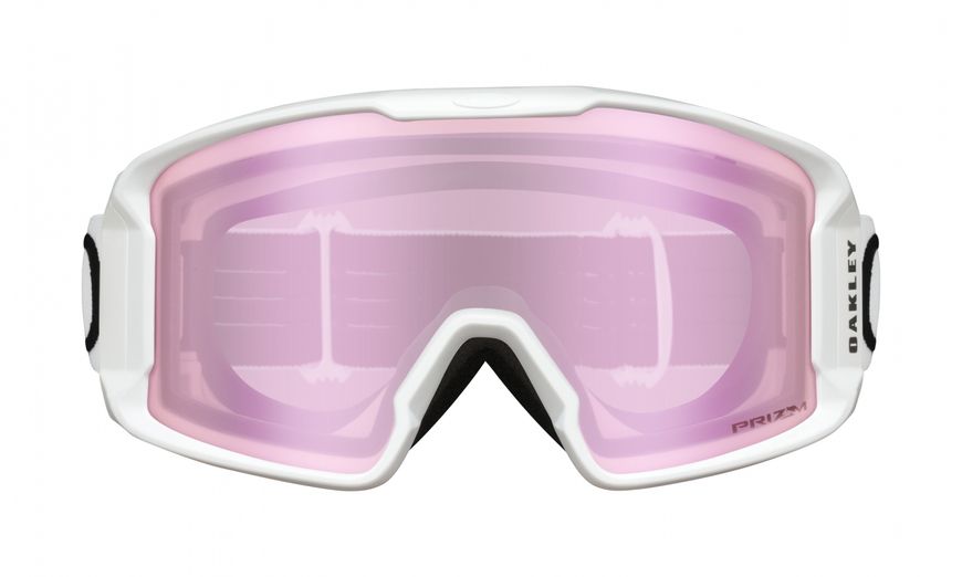 Гірськолижна маска Oakley Line Miner XM Matte White/Prizm Hi Pink Iridium 2200000091031 фото