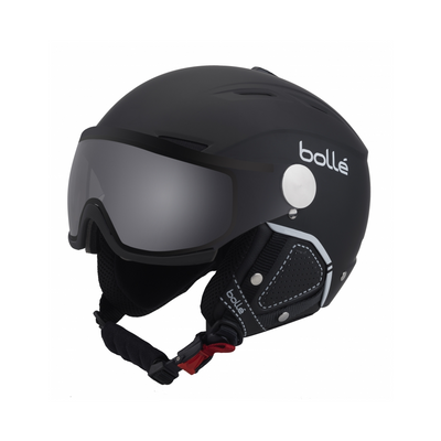 Гірськолижний шолом Bolle Backline Visor Premium Soft Black/White Photochromic 2200000158505 фото